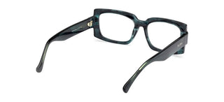 Max Mara Mm5189 Unisex Green Rectangle Eyeglasses