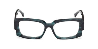 Max Mara Mm5189 Unisex Green Rectangle Eyeglasses