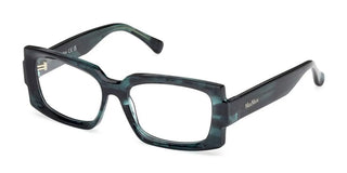 Max Mara Mm5189 Unisex Green Rectangle Eyeglasses