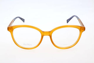 Max Mara Mm 1276 Women Brown Geometric Eyeglasses