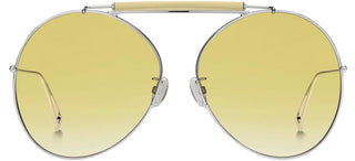 Max Mara MM EVE women Silver Pilot Sunglasses