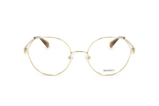Max&co. Mo5017 Women Gold Round Eyeglasses