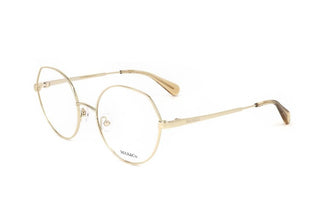 Max&co. Mo5017 Women Gold Round Eyeglasses