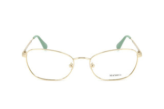 Max&co. Mo5019 Women Gold Geometric Eyeglasses