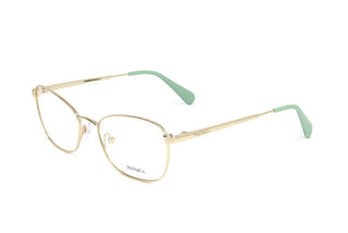 Max&co. Mo5019 Women Gold Geometric Eyeglasses