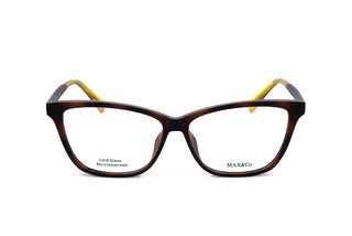 Max&Co. MO5038 women Havana Geometric Eyeglasses