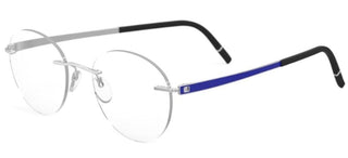 Silhouette MOMENTUM 5529/EP unisex Blue Round Eyeglasses