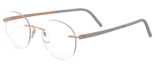 Silhouette MOMENTUM 5529/EP unisex Grey Round Eyeglasses