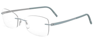 Silhouette MOMENTUM 5529/HC unisex Green Geometric Eyeglasses