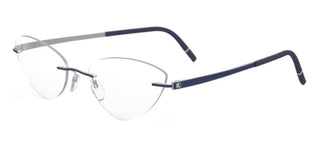 Silhouette MOMENTUM 5529/HE women Blue Cat Eye Eyeglasses