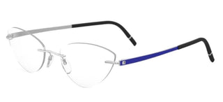 Silhouette MOMENTUM 5529/HE women Blue Cat Eye Eyeglasses