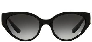 Dolce & Gabbana MONOGRAM DG 6146 women Black Cat Eye Sunglasses