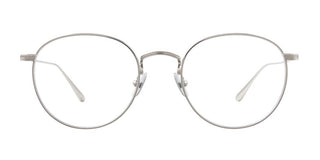 GARRETT LEIGHT MORNINGSIDE M unisex Silver Round Eyeglasses