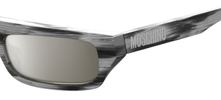 Moschino MOS047/S women Grey Geometric Sunglasses