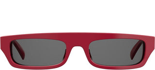 Moschino MOS047/S women Red Geometric Sunglasses