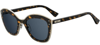 Moschino MOS050/S women Havana Cat Eye Sunglasses