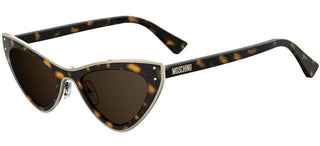 Moschino MOS051/S women Havana Cat Eye Sunglasses
