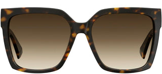 Moschino MOS079/S women Havana Geometric Sunglasses