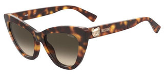 Moschino MOS122/S women Havana Cat Eye Sunglasses