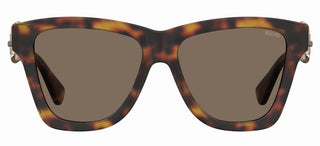 Moschino MOS131/S women Havana Geometric Sunglasses
