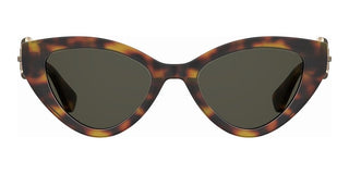 Moschino MOS142/S women Havana Cat Eye Sunglasses