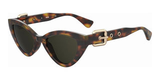 Moschino MOS142/S women Havana Cat Eye Sunglasses