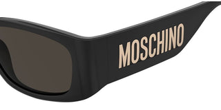 Moschino MOS145/S women Black Geometric Sunglasses