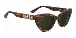 Moschino MOS147/S women Havana Cat Eye Sunglasses