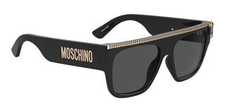 Moschino Mos165/s Men Black Squared Sunglasses