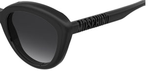 Moschino Mos179/s Women Black Cat Eye Sunglasses