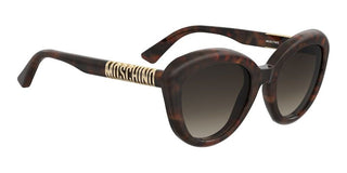 Moschino Mos179/s Women Havana Cat Eye Sunglasses