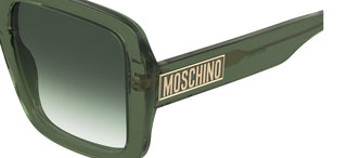 Moschino Mos180/s Women Green Squared Sunglasses