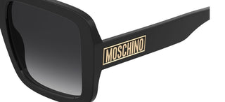 Moschino Mos180/s Women Black Squared Sunglasses