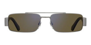 Moschino Mos184/s Unisex Ruthenium Rectangle Sunglasses