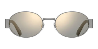 Moschino Mos185/s Unisex Ruthenium Oval Sunglasses