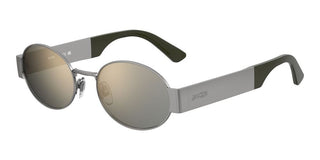Moschino Mos185/s Unisex Ruthenium Oval Sunglasses