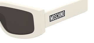 Moschino Mos186/s Men White Cat Eye Sunglasses