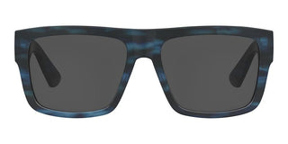 Moschino Mos187/s Men Blue Squared Sunglasses