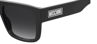 Moschino Mos187/s Men Black Squared Sunglasses