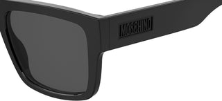Moschino Mos187/s Men Black Squared Sunglasses