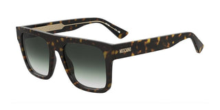 Moschino MOS201/S men Havana Rectangle Sunglasses