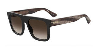 Moschino MOS201/S men Black Rectangle Sunglasses