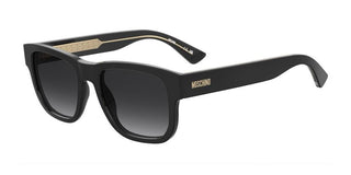 Moschino MOS202/S men Black Rectangle Sunglasses