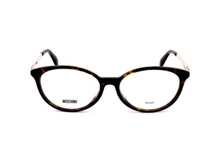 Moschino Mos526/f Women Havana Round Eyeglasses