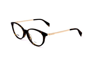 Moschino Mos526/f Women Havana Round Eyeglasses