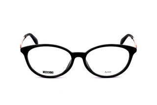 Moschino Mos526/f Women Black Round Eyeglasses