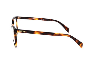 Moschino MOS535 women Havana Geometric Eyeglasses