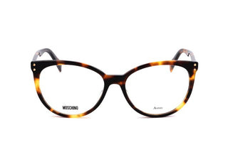 Moschino MOS535 women Havana Geometric Eyeglasses