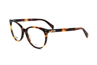 Moschino MOS535 women Havana Geometric Eyeglasses