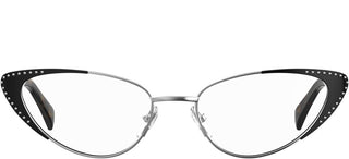 Moschino MOS545 women Black Cat Eye Eyeglasses